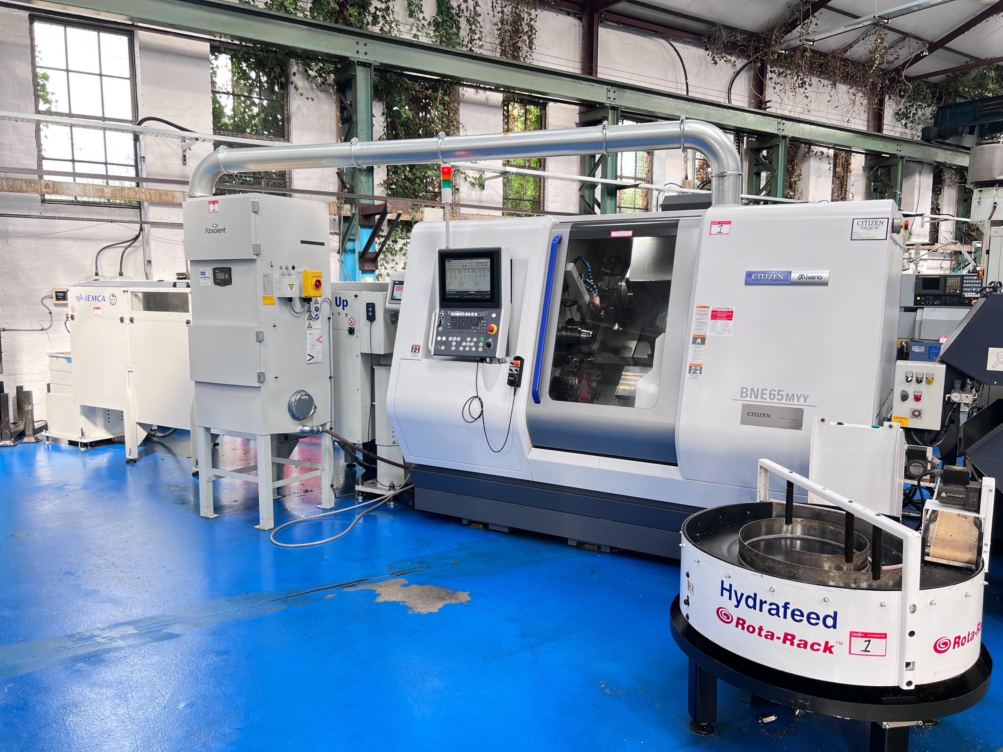 FOR SALE Miyano BNE65MYY Twin Spindle Twin Turret CNC Lathe, S/No. EG5027 (2021) 